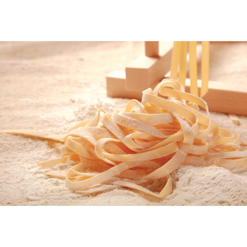 Fante's Fantes Collapsible Pasta and Noodle Drying Rack, Made in Italy, Natural Beechwood, 13.375 x 11.5-Inches, The Italian Market Original since 1906 - Image 4